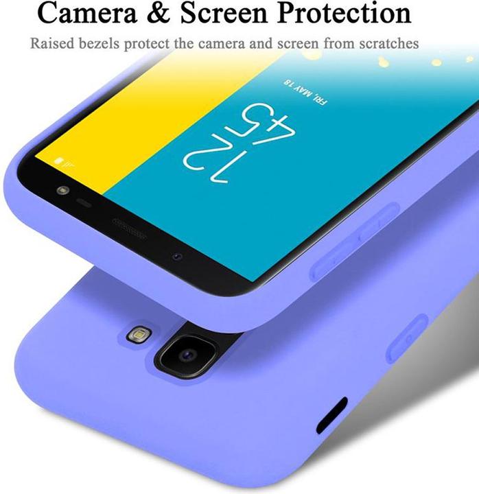 Produktbild Cadorabo TPU Liquid Silicone Case Cover (Samsung Galaxy J6 (2018))