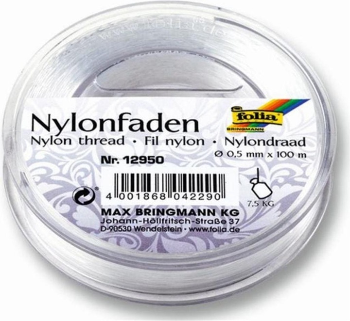 Actual product image Folia Nylon thread