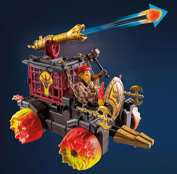 Actual product image Playmobil Burnham Raiders - Firefighting Wagon (71299, Playmobil Novelmore)
