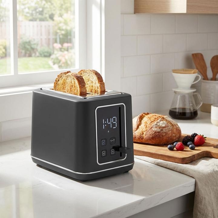 Actual product image BerlingerHaus Haus Toaster mit Digitalanzeige Anthracite Collection