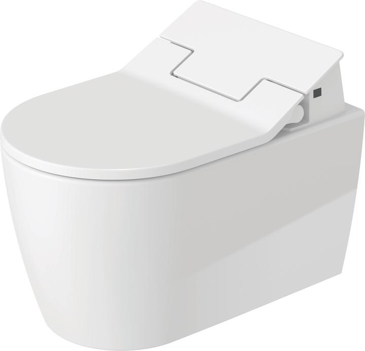 Produktbild Duravit Wand-WC ME by Starck RIMLESS tief, 370x570mm, SensoWash weiss WG