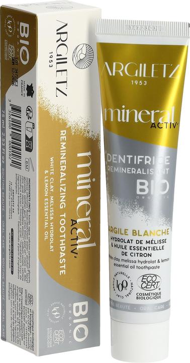Image du produit Argiletz Dentifrice Citron Bio (75 ml)