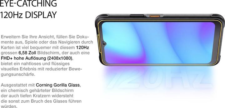 Immagine prodotto AGM G2 Guardian 8+256GB 5G (256 GB, 6.58", Doppia SIM, 5G)