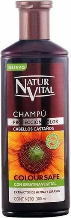 Actual product image Naturaleza Y Vida CHAMPU COLOR castaño 300 ml (300 ml, Liquid shampoo)