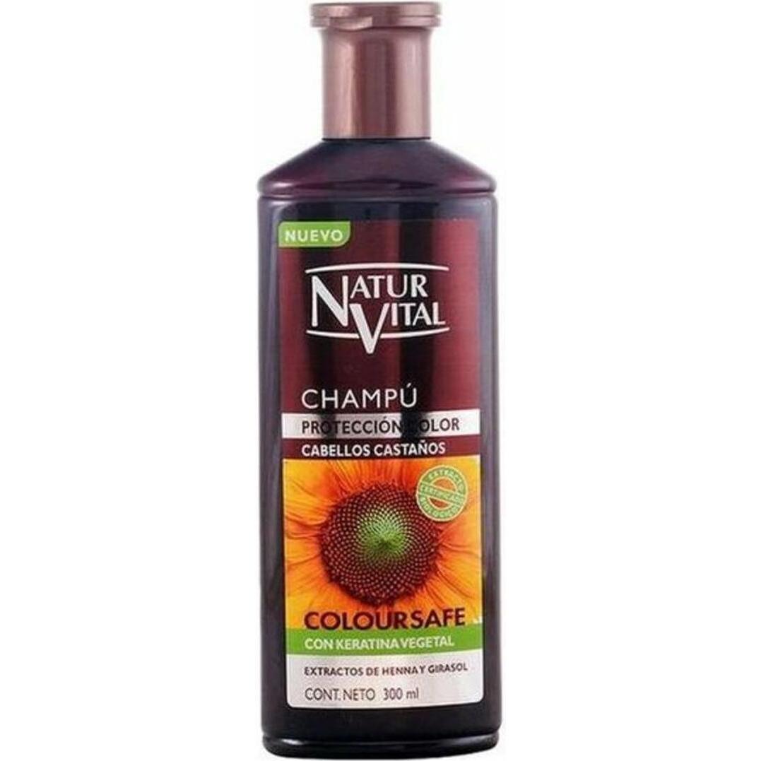 Naturaleza Y Vida, Shampoo, CHAMPU COLOR castaño 300 ml (300 ml, Flüssiges Shampoo)