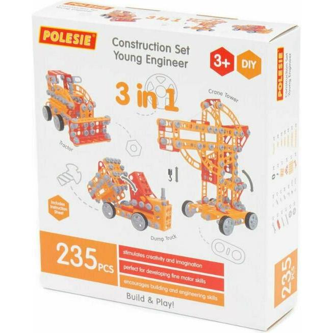 Polesie 86648 "Inventor" Blöcke 235 Stück im Karton