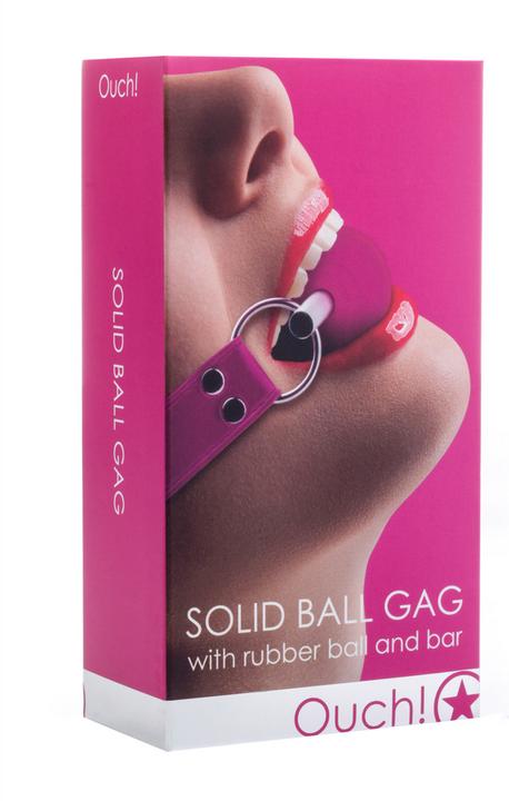 Actual product image Ouch! Solid ball gag