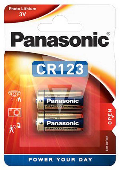 Produktbild Panasonic Photo Lithium CR123 (2 Stk., CR123A, 1400 mAh)