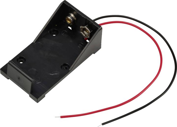 Tru Components TC-13220592 Batteriehalter 1x 9 V Block Kabel (L x B x H) 54 x 30