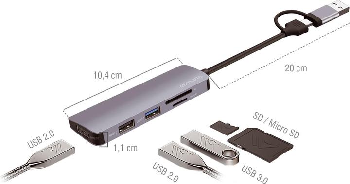 Produktbild 4smarts Universal (USB-A, USB-C, 3 Ports)