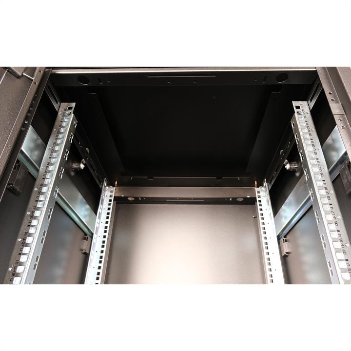 Actual product image Roline 19-inch network cabinet Pro 22 U (22 RU, 19 inch rack)