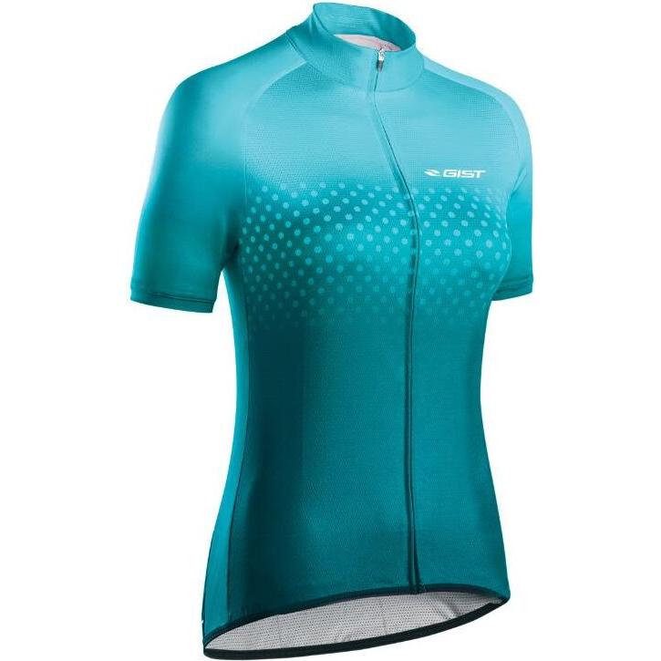 Gist, Damen, Velotrikot, Pois (M), Grün, M