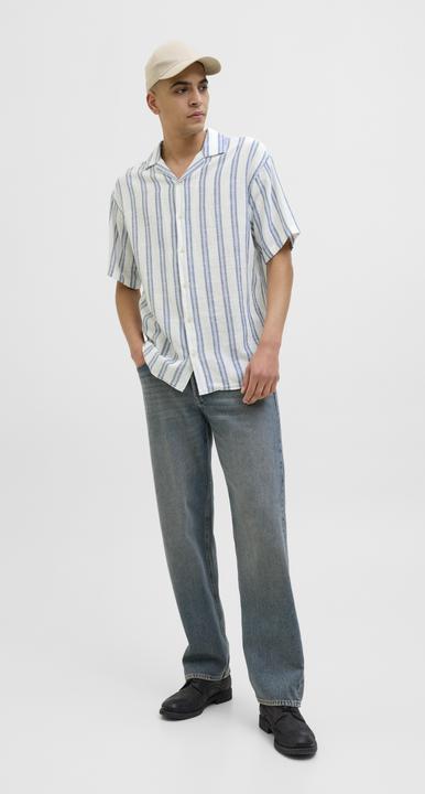 Image du produit Jack & Jones Jjeenzo Stripe Resort Shirt Ss Sn (M)