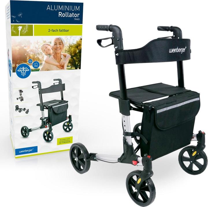 Image du produit Weinberger Rollator Aluminium faltbar