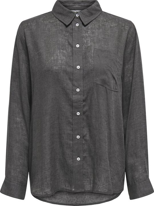 Produktbild Only Einfarbiges Leinenmix Hemd Hemd (XL)