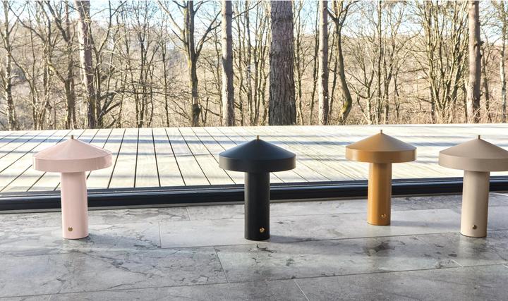 Image du produit OYOY Living Lampe de table Hatto Noir (E27)