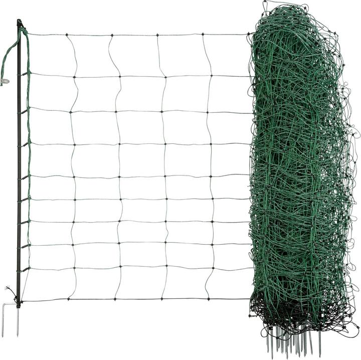 Produktbild Kerbl Schafnetz OviNet Doppelspitze 50 m x 108 cm grn