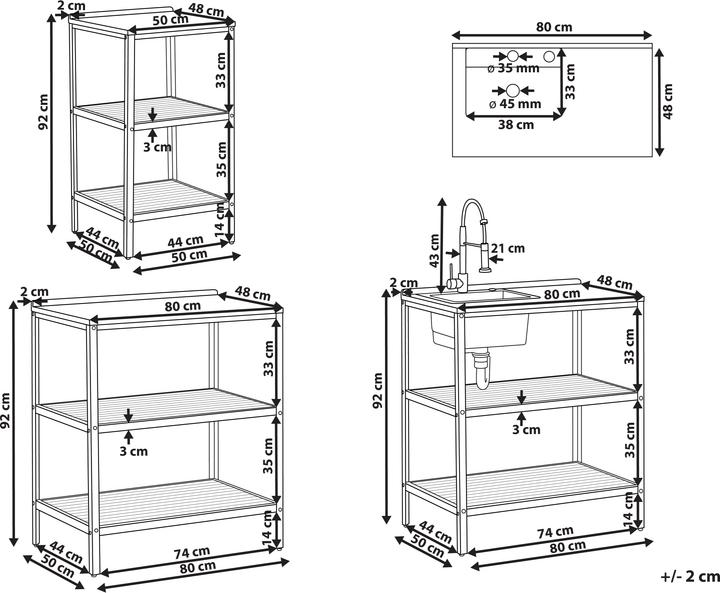 Produktbild Beliani Ivrea