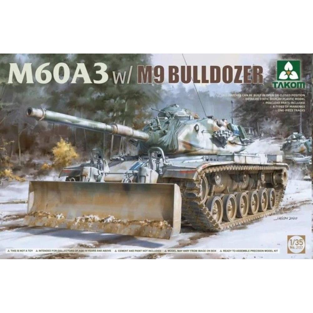 Takom M60A3 w/M9 Bulldozer