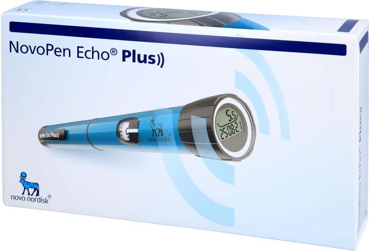 Produktbild Novo Nordisk Novopen Echo Plus Blau, 1 St