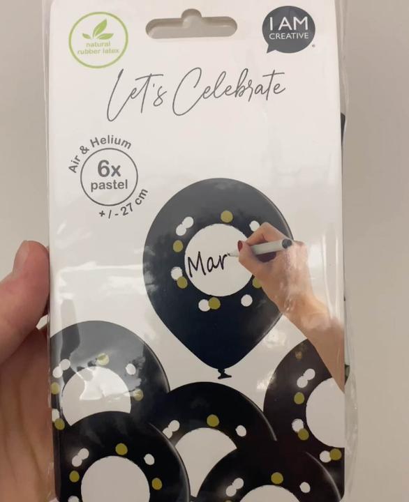 Produktbild I Am Creative Let’s Celebrate, Luftballone (6x)