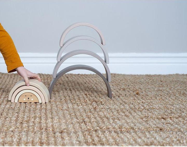 Actual product image Jabadabado JABADABAD Stacking Game Rainbow W7223