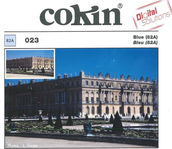 Produktbild Cokin Z023 Blaufilter (82A) (96 mm, Farbfilter)