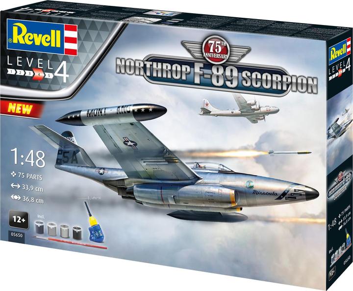 Produktbild Revell Geschenkset 50th Anniv. "Northrop F-89 Scorpion