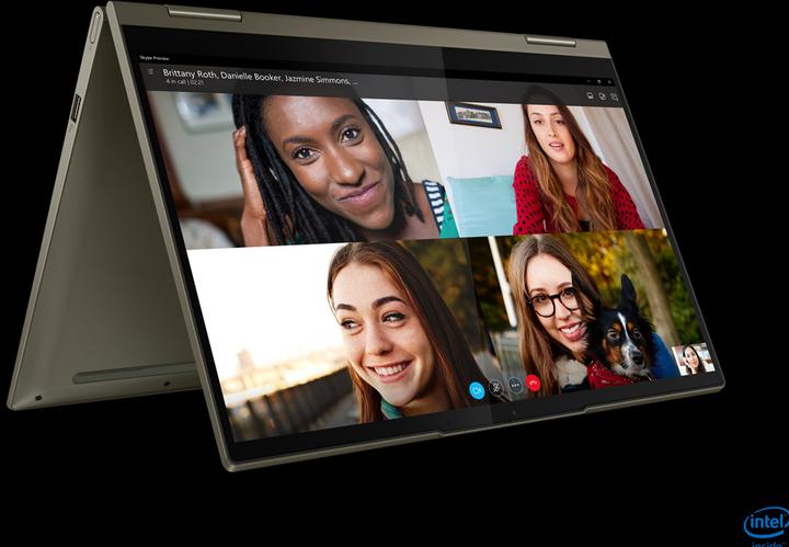 Actual product image Lenovo Yoga 7 14ITL5 82BH - flip design - Core i7 1165G7 / 2.8 GHz - Win 10 Home 64-bit (14", Intel Core i7-1165G7, 16 GB, 512 GB, DE)
