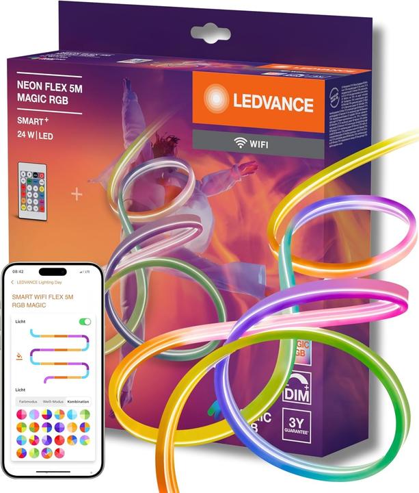 Ledvance Smart LED Strip (RGB, 500 cm, Indoor)