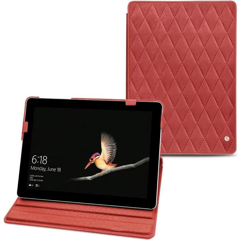 Noreve Lederschutzhülle (10", Microsoft), Notebooktasche, Rot