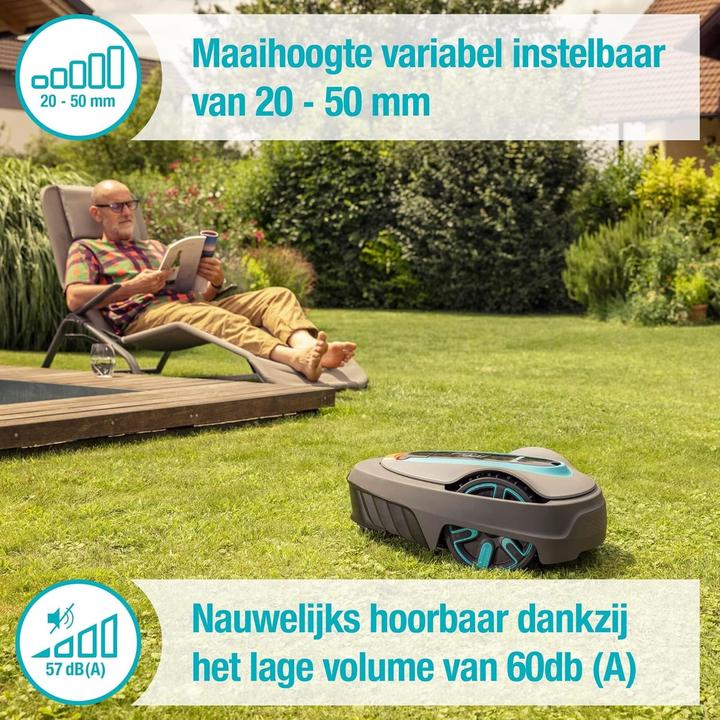 Produktbild Gardena Robotmaaier Smart SILENO City 250 (250 m²)