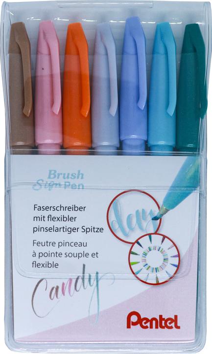 Produktbild Pentel Brush Sign Pen (7 x)