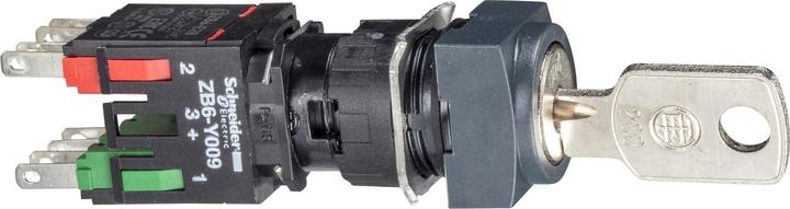 Actual product image Schneider Electric 16mm Selector Switch 2 Pos. 1NO 1NC