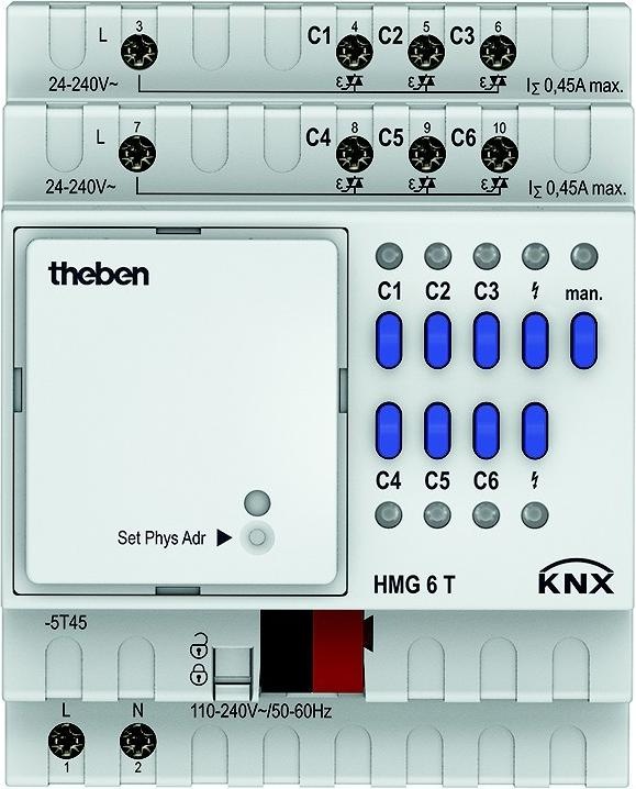 Produktbild Theben Hmg 6 T Knx (Heizungsaktor)
