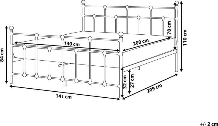 Produktbild Beliani Lynx (140 x 200 cm)