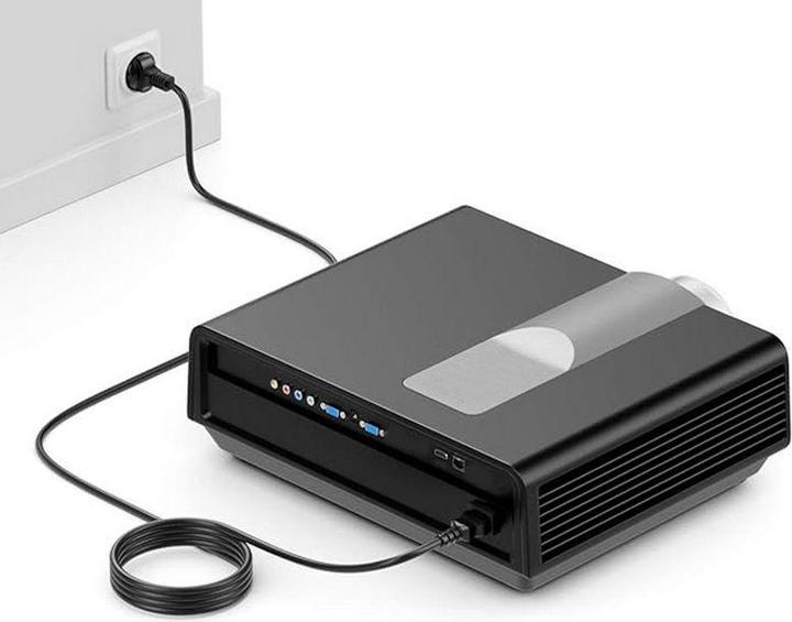 Actual product image equip Netzkabel Anschl. C18 -> Schukon. 180°gew. sw (1.80 m)