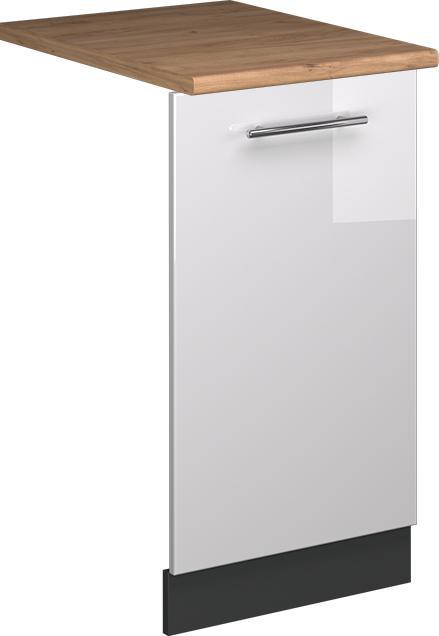 Anthrazit, Goldkraft Eiche, Weiss Hochglanz