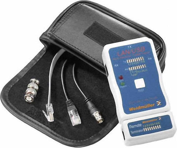Actual product image Weidmüller LAN USB TESTER Network cablep