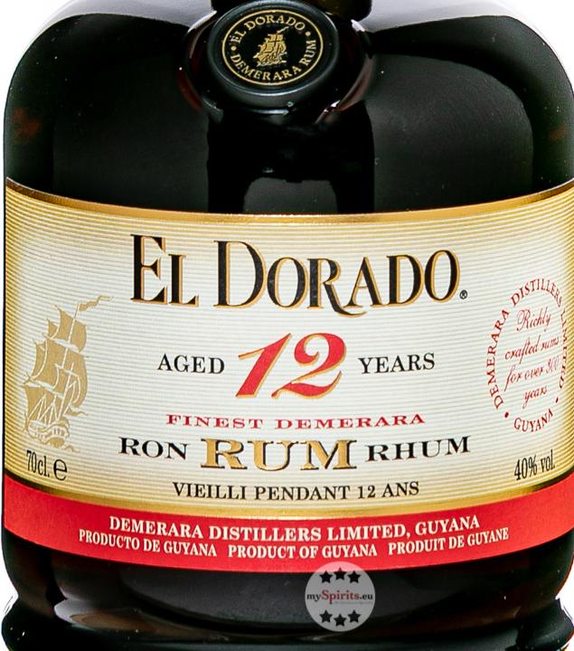 Produktbild El Dorado 12 Years (1 x 70 cl)