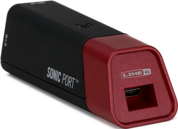 Produktbild Line 6 Gitarren Interface SONIC PORT (3.5mm Klinke, 6.3mm Klinke, USB)