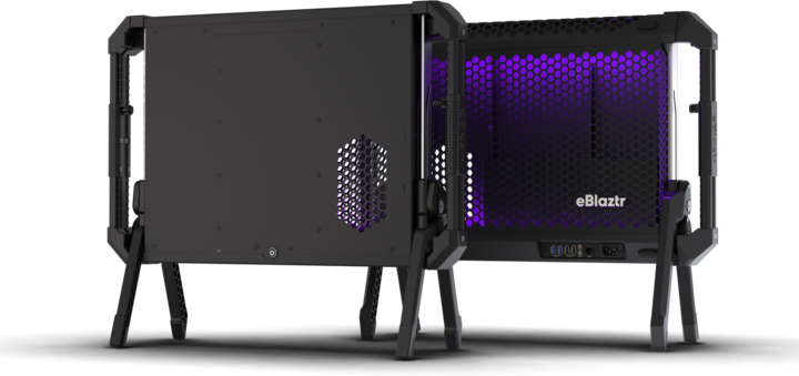 Produktbild eBlaztr ITX Gaming Desktop Gehäuse schwarz (ITX)