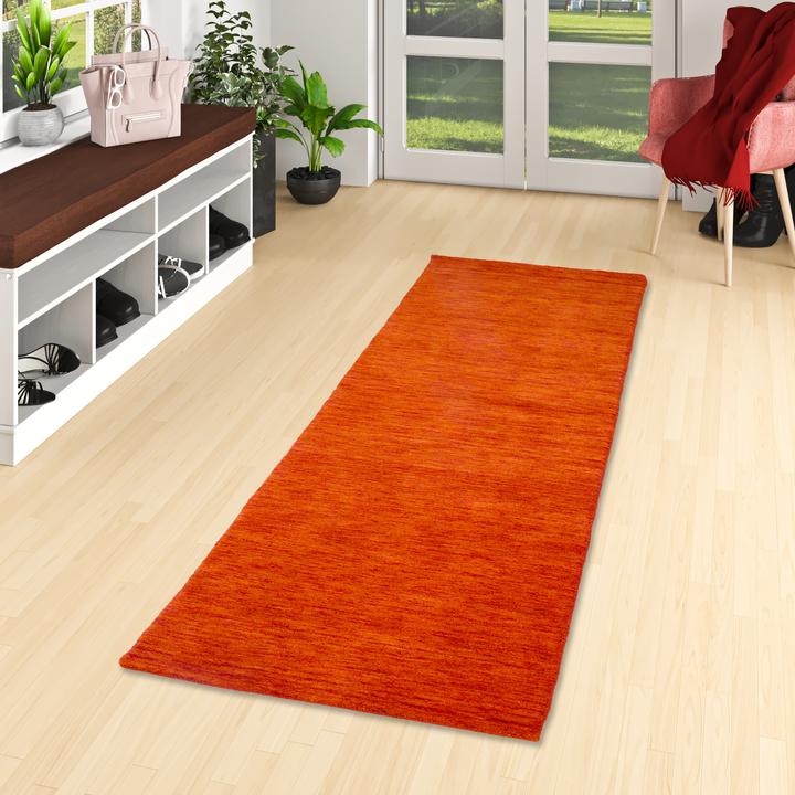 Image du produit Pergamon Laine Nature Tapis Gabbeh Maya Teinte unie (90 x 160 cm)