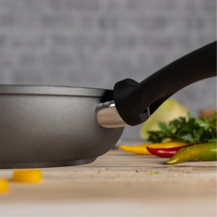 Productafbeelding Kuhn Rikon Gourmet Star Koekenpan Hoog 28cm (28 cm, Koekenpan, Aluminium)