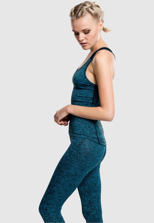 Actual product image Urban Classics Ladies Active Melange Trainings Top (S)