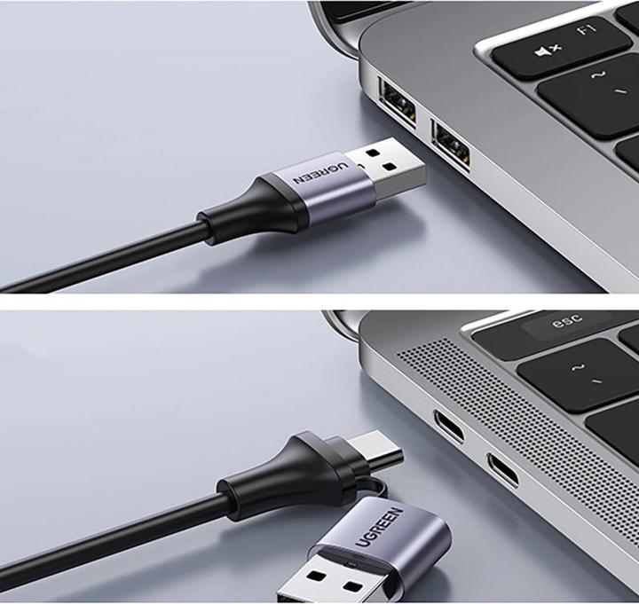 Image du produit Ugreen USB type-C vers (USB-A, USB-C)