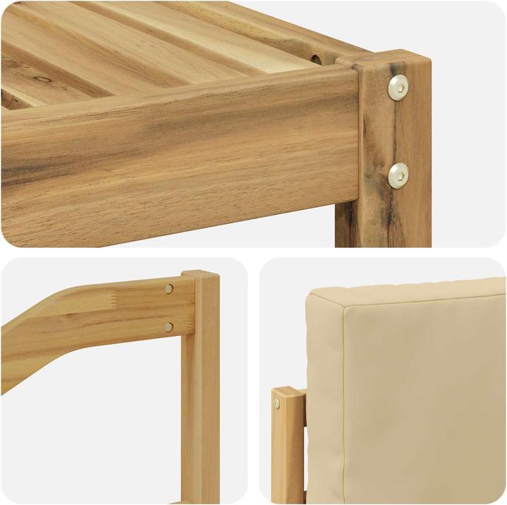 Produktbild vidaXL Outdoor-Sofa
