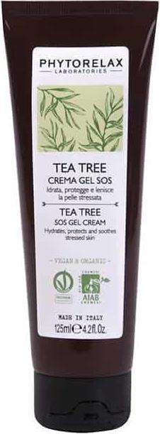 Produktbild Phytorelax Tea Tree SOS Gel Cream Hydrates, Protects, and Soothes Skin from Stress 125ml (125 ml)