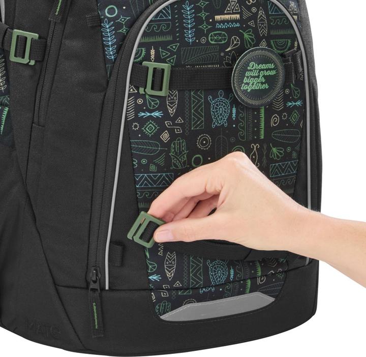 Actual product image Coocazoo MATE 3-Piece Humedica Backpack Set, Free Spirit (30 l)