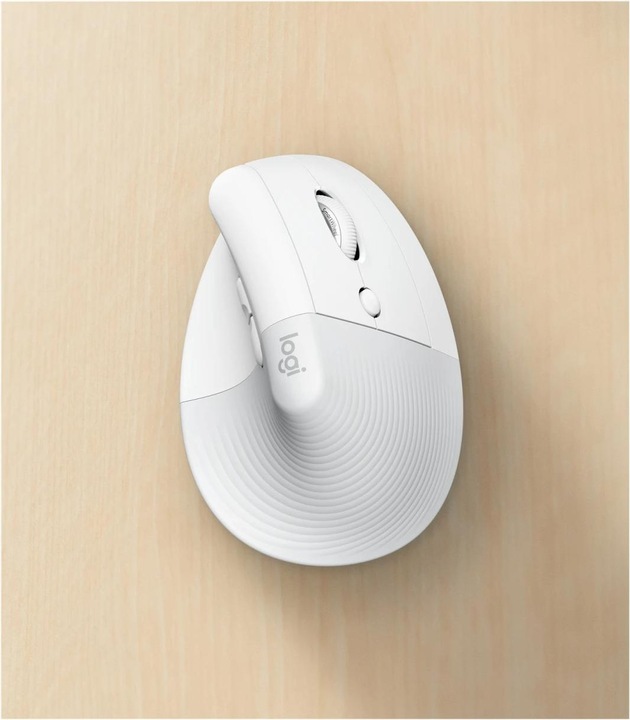 Productafbeelding Logitech Lift Voor Zaken Off-White/Lichtgrijs (Draadloze)
